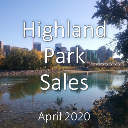 Highland Park Housing Market Update. April 2020
