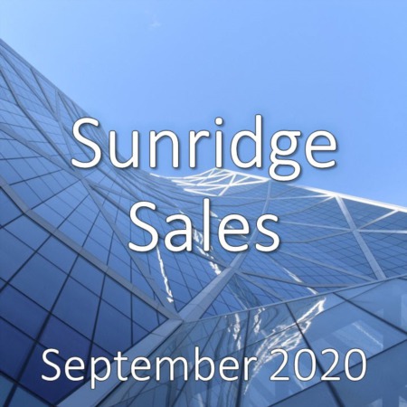 Sunridge Housing Market Update September 2020
