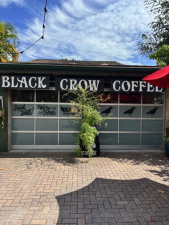 If you love coffee and crow's, then this is the place for you, Black Crow Coffee! 
