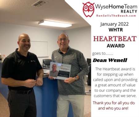 January 2022 Heartbeat Award