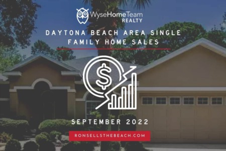 Daytona Beach Area Single Family Home Sales In September 2022