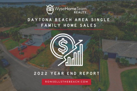 Daytona Beach Area Single Family Home Sales 2022 Year End