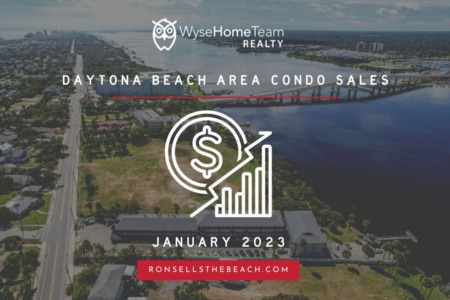 Daytona Beach Area Condo Sales For January 2023