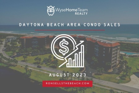 Daytona Beach Area Condo Sales for August 2023