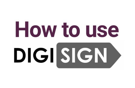 How To Use DigiSign (VIDEO)