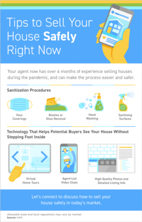 Portland Area Home Sales | Tips to Sell Your House Safely Right Now [INFOGRAPHIC]
