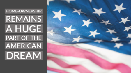 Home-ownership Remains a Huge Part of the American Dream