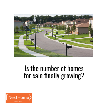 Is the Number of Homes for Sale Finally Growing?