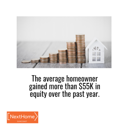 The Average Homeowner Gained More Than $55K in Equity over the Past Year