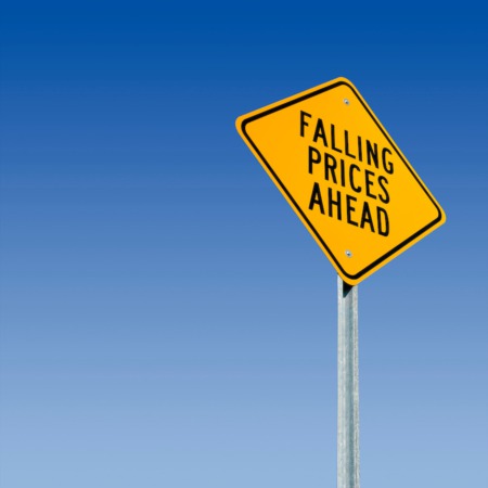 WHOLESALE PRICES CONTINUE TO FALL