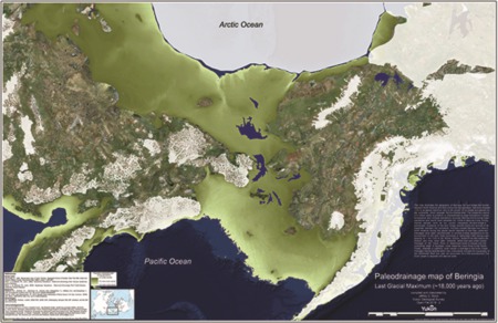 LAND BRIDGE IN BERING SEA FORMED LATER THAN THOUGHT