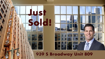 939 S Broadway Unit 809 - Just Sold!