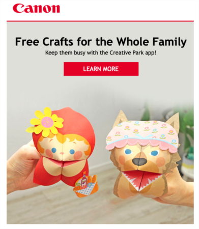 Canon USA - Free Crafts for the Whole Family