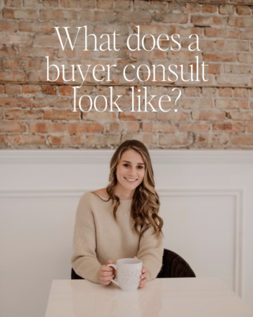 What does a buyer consult look like?