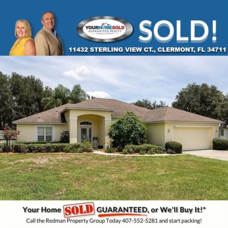 SOLD - 11432 STERLING VIEW CT., CLERMONT, FL 34711