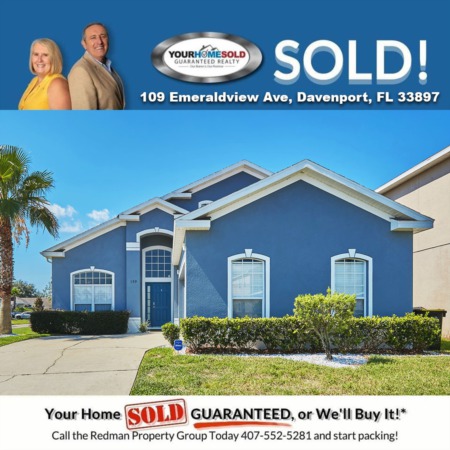SOLD - 109 Emeraldview Ave, Davenport, FL 33897