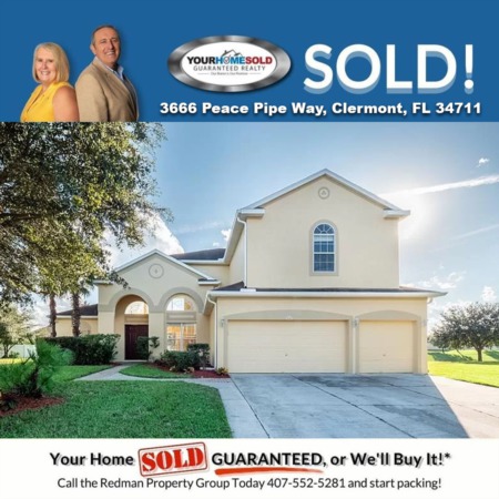 SOLD - 3666 Peace Pipe Way, Clermont, FL 34711