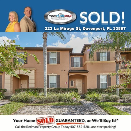 SOLD - 223 La Mirage St, Davenport, FL 33897