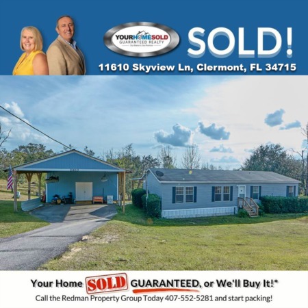 SOLD - 11610 Skyview Ln, Clermont, FL 34715