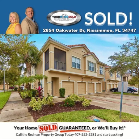SOLD - 2854 Oakwater Dr, Kissimmee, FL 34747