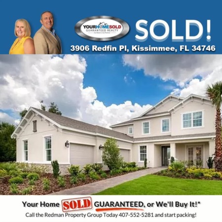 SOLD - 3906 Redfin Pl, Kissimmee, FL 34746