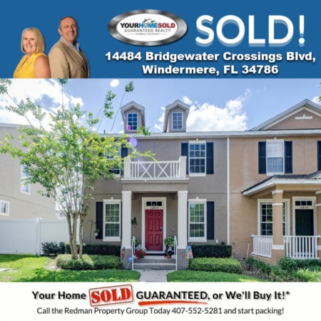 SOLD - 14484 Bridgewater Crossings Blvd, Windermere, FL 34786