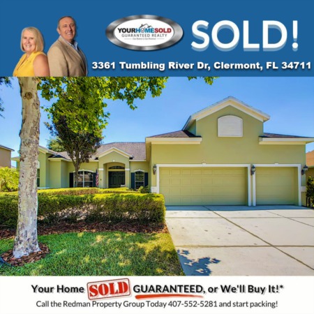 SOLD - 3361 Tumbling River Dr, Clermont, FL 34711