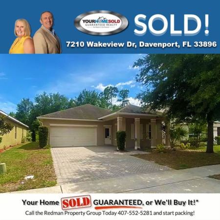 SOLD - 7210 Wakeview Dr, Davenport, FL 33896