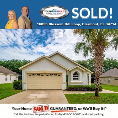 SOLD - 16053 Blossom Hill Loop, Clermont, FL 34714