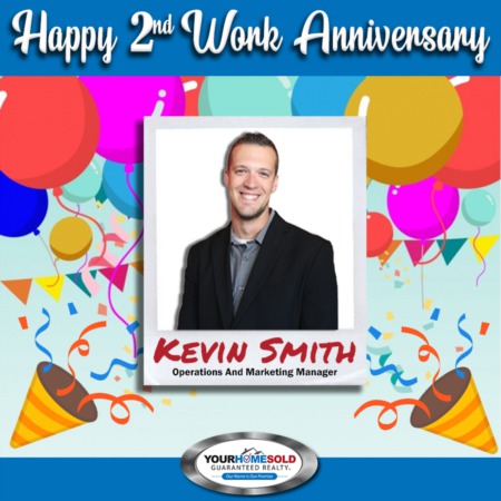 Happy 2nd Work Anniversary, Kevin! 