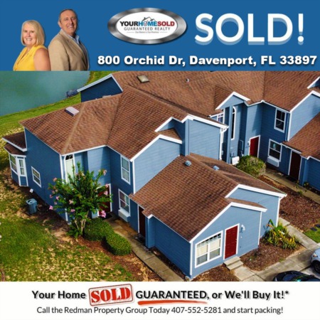 SOLD - 800 ORCHID DR, DAVENPORT, FL, 33897