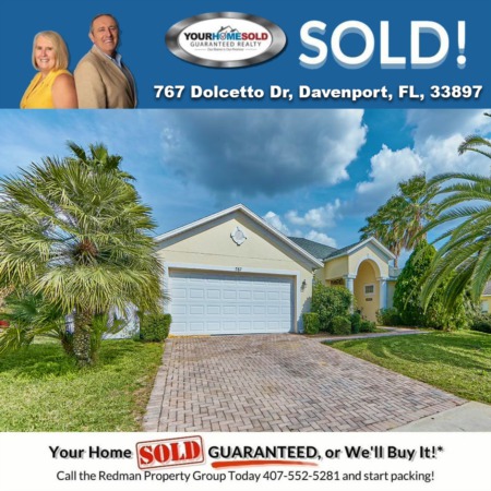 SOLD - 767 Dolcetto Dr, Davenport, FL, 33897