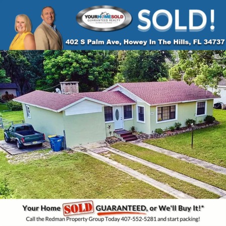 SOLD - 402 S Palm Ave, Howey In The Hills, FL 34737