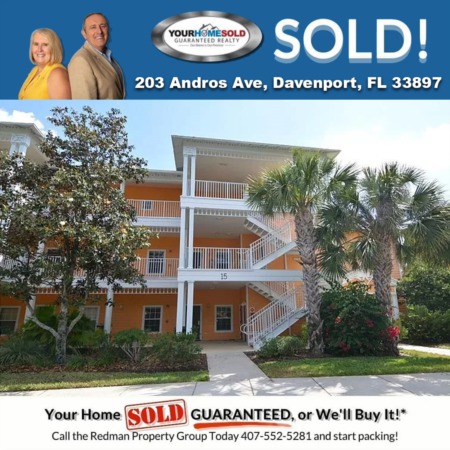 SOLD - 203 Andros Ave, Davenport, FL 33897