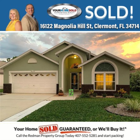 SOLD - 16122 Magnolia Hill St, Clermont, FL 34714