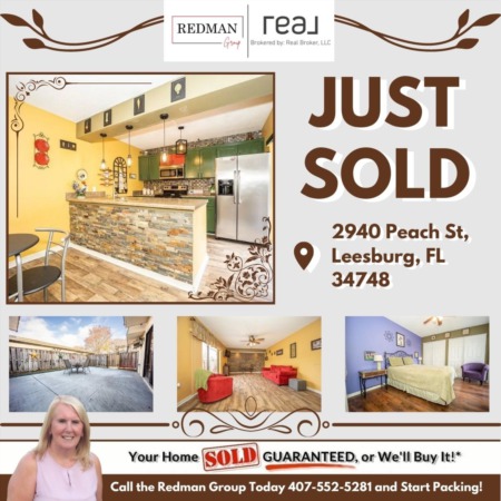 SOLD - 2940 Peach St, Leesburg, FL 34748 