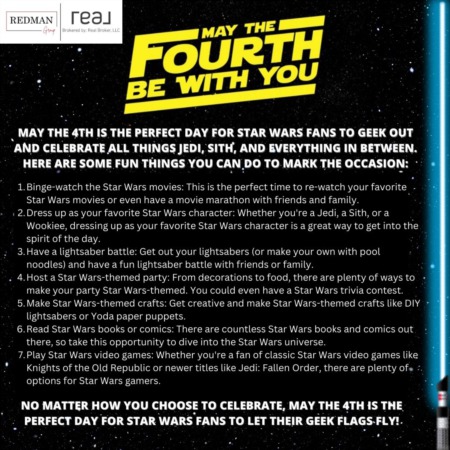 May The Fourth Be With You