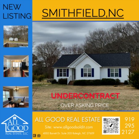 Selling Homes In Smithfield NC