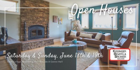 Open House - Saturday & Sunday June 18-19,2022