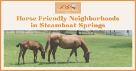 4 Most Horse-Friendly Neighborhoods in Steamboat Springs