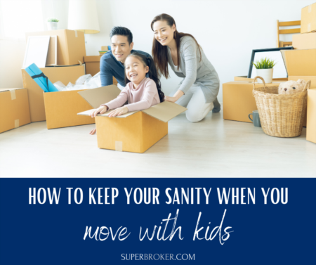 How to Keep Your Sanity When Moving With Kids