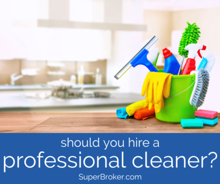 Should You Hire a Professional Cleaner Before You List Your Home for Sale?