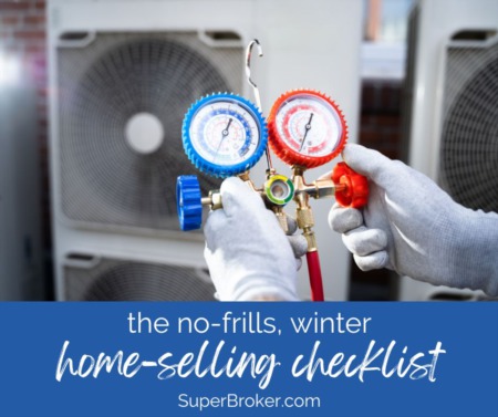 The Simple, No-Frills Winter Home-Selling Checklist