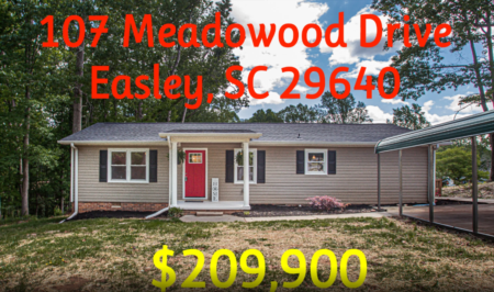 107 Meadowood Dr, Easley SC - Renovation Project