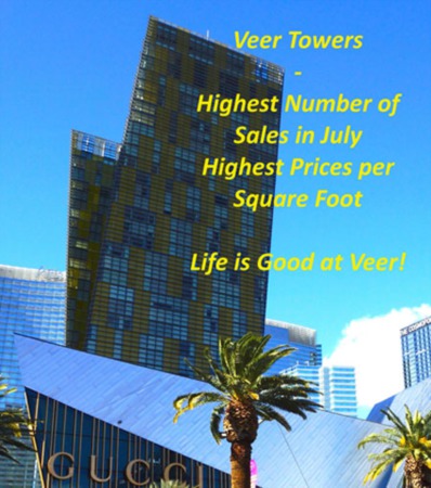 Las Vegas High Luxury Rise Condos Sold in July 2015