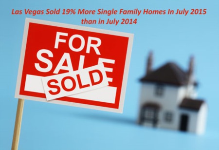Real Estate News: Las Vegas - Homes Sold in July 2015