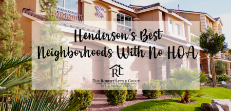 Top Henderson, NV Neighborhoods With No HOA 