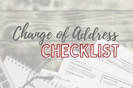 Change of Address Checklist [INFOGRAPHIC]