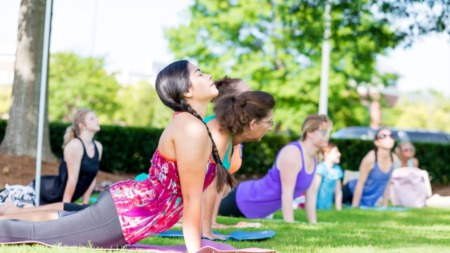 Community Events: Yoga on the Green
