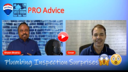 Pro Advice - Plumbing inspection surprises!!